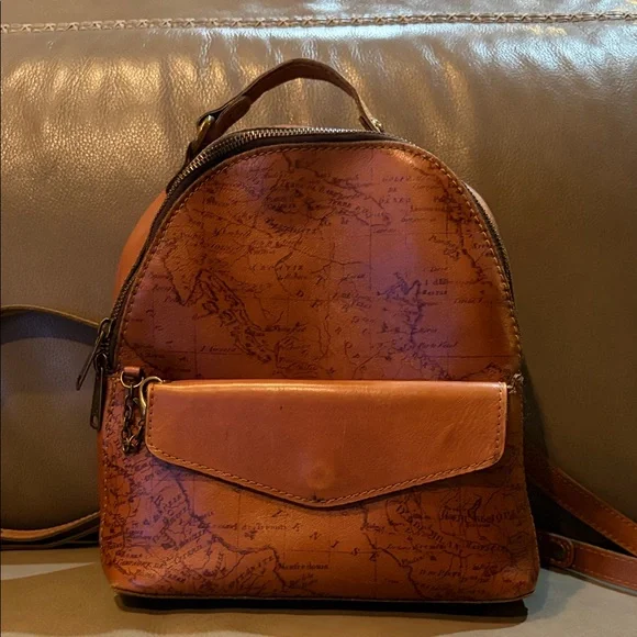 Patricia Nash | Bags | Patricia Nash Brown Leather Backpack  display picture 3